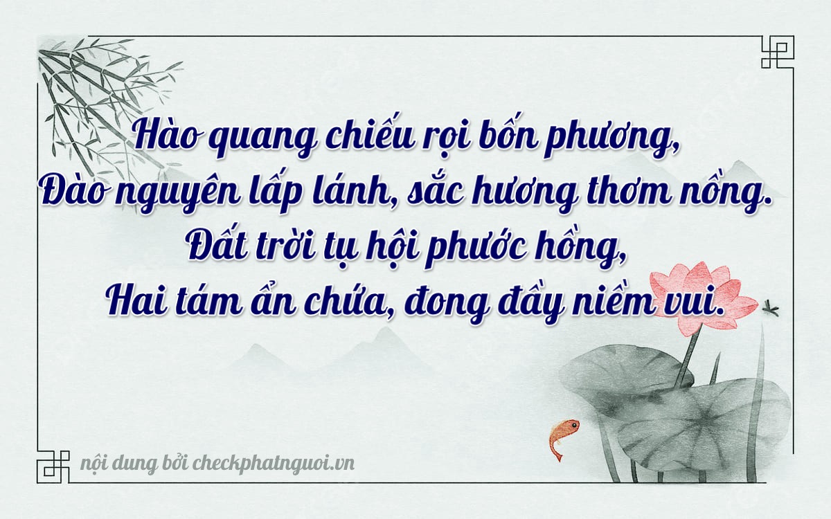 Bài thơ ý nghĩa cho <b>biển số 15C-46282</b> tại website checkphatnguoi.vn