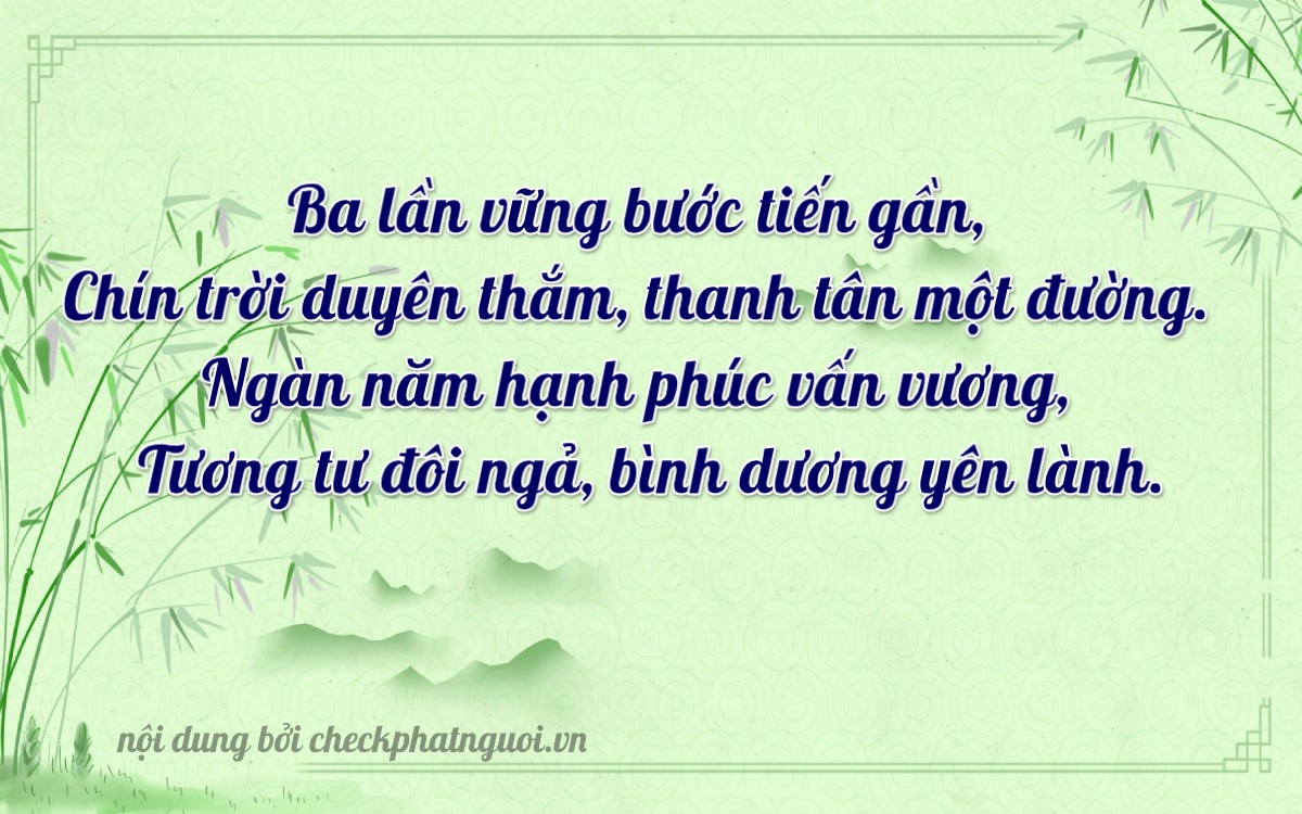 Bài thơ ý nghĩa cho <b>biển số 15D1-31982</b> tại website checkphatnguoi.vn