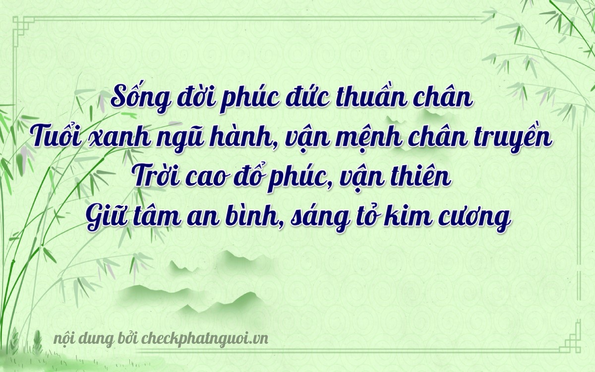 Bài thơ ý nghĩa cho <b>biển số 15F-01409</b> tại website checkphatnguoi.vn