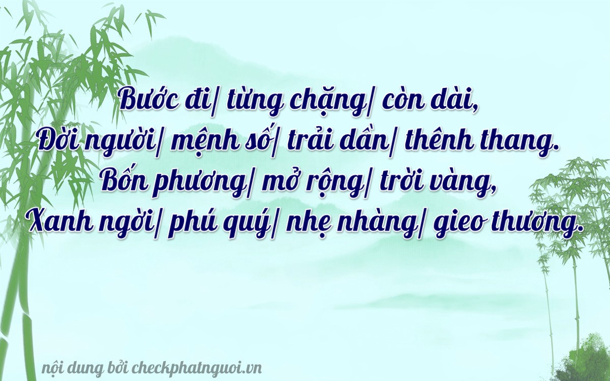 Bài thơ ý nghĩa cho <b>biển số 15F-03047</b> tại website checkphatnguoi.vn