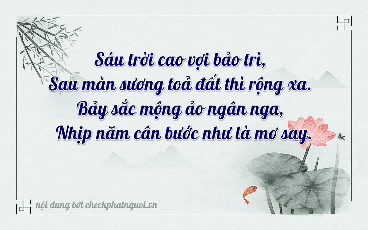 Bài thơ ý nghĩa cho <b>biển số 15G1-86566</b> tại website checkphatnguoi.vn