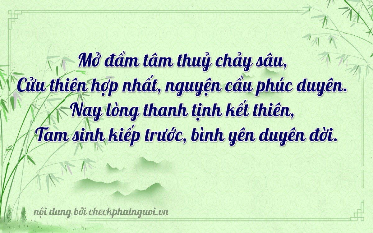 Bài thơ ý nghĩa cho <b>biển số 15K-12937</b> tại website checkphatnguoi.vn
