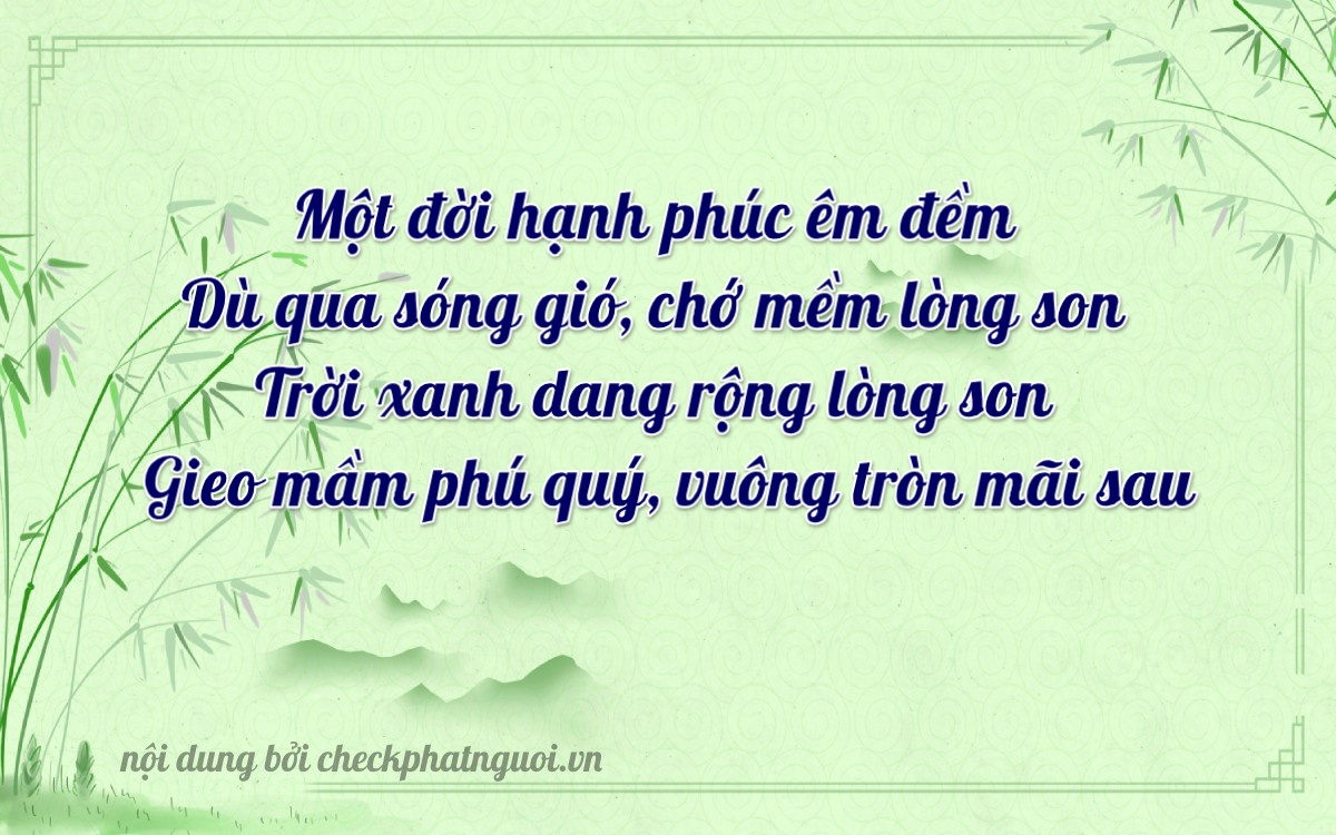 Bài thơ ý nghĩa cho <b>biển số 15K-13636</b> tại website checkphatnguoi.vn
