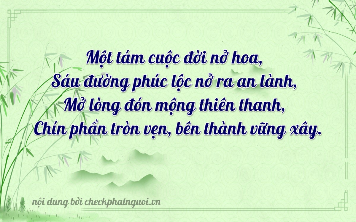 Bài thơ ý nghĩa cho <b>biển số 15K-18619</b> tại website checkphatnguoi.vn