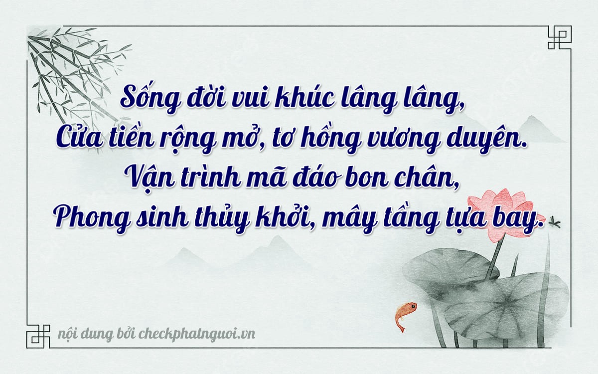 Bài thơ ý nghĩa cho <b>biển số 15K-21282</b> tại website checkphatnguoi.vn