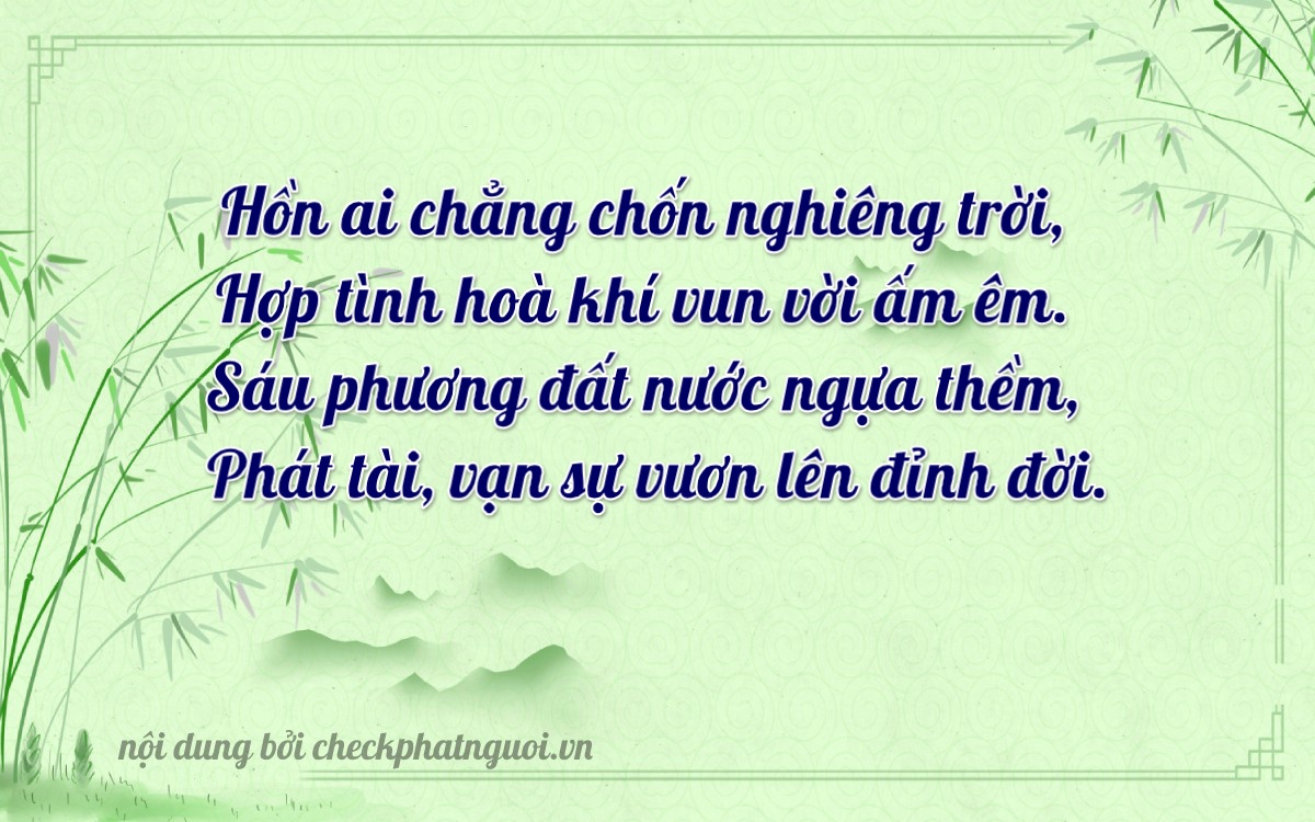 Bài thơ ý nghĩa cho <b>biển số 15K-28246</b> tại website checkphatnguoi.vn
