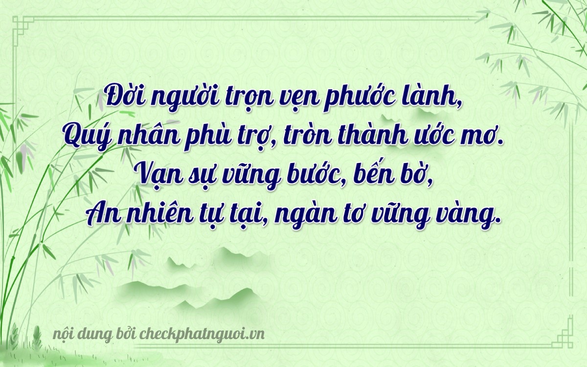 Bài thơ ý nghĩa cho <b>biển số 15K-29413</b> tại website checkphatnguoi.vn