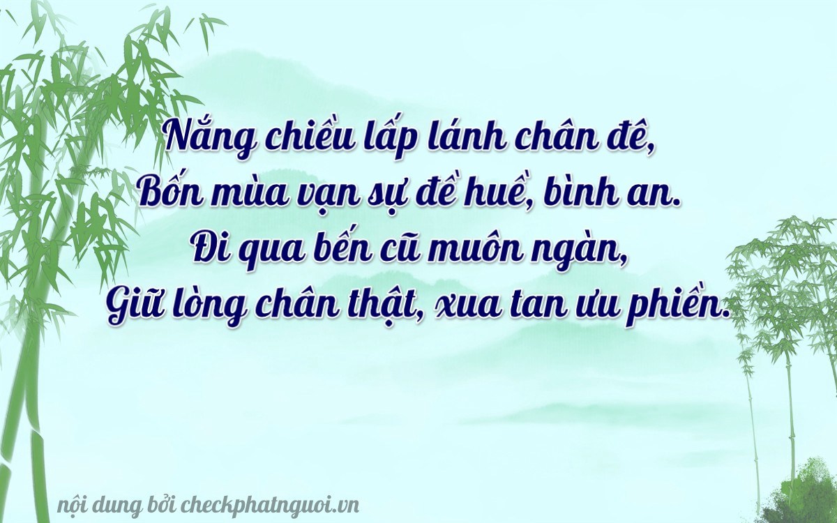 Bài thơ ý nghĩa cho <b>biển số 15K-34020</b> tại website checkphatnguoi.vn