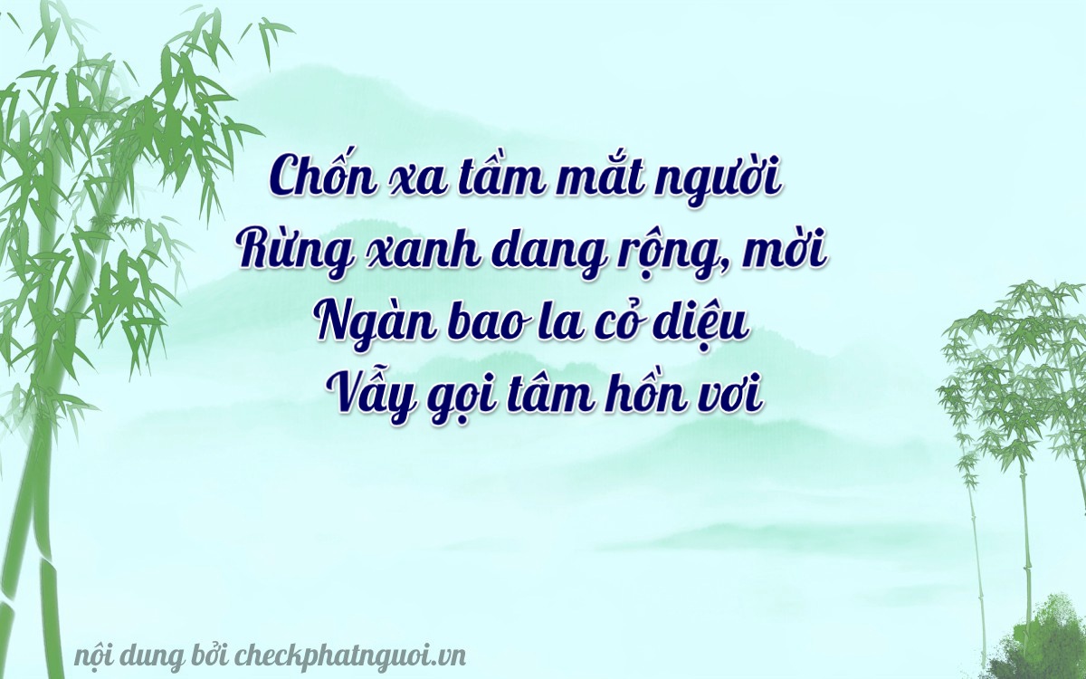 Bài thơ ý nghĩa cho <b>biển số 15K-34094</b> tại website checkphatnguoi.vn