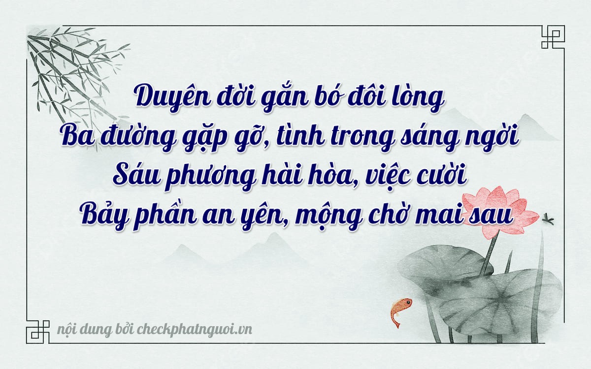 Bài thơ ý nghĩa cho <b>biển số 15K-36674</b> tại website checkphatnguoi.vn