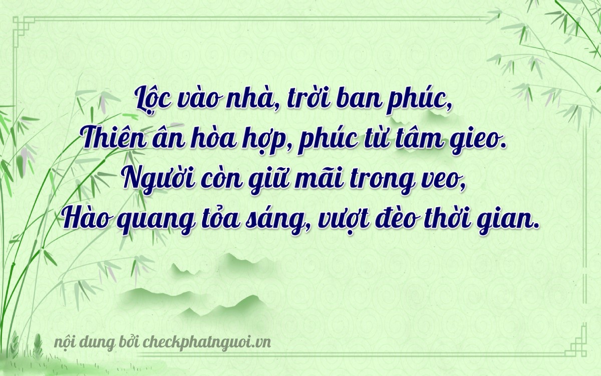 Bài thơ ý nghĩa cho <b>biển số 15K-39886</b> tại website checkphatnguoi.vn