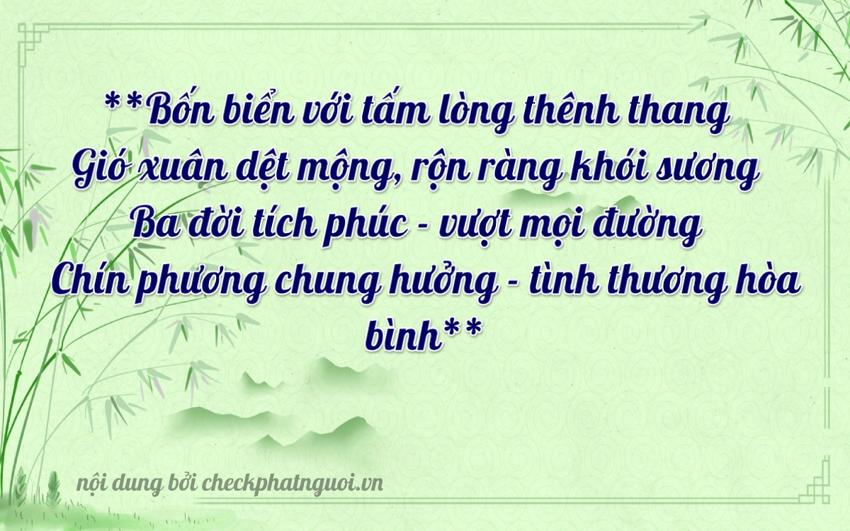 Bài thơ ý nghĩa cho <b>biển số 15K-40339</b> tại website checkphatnguoi.vn