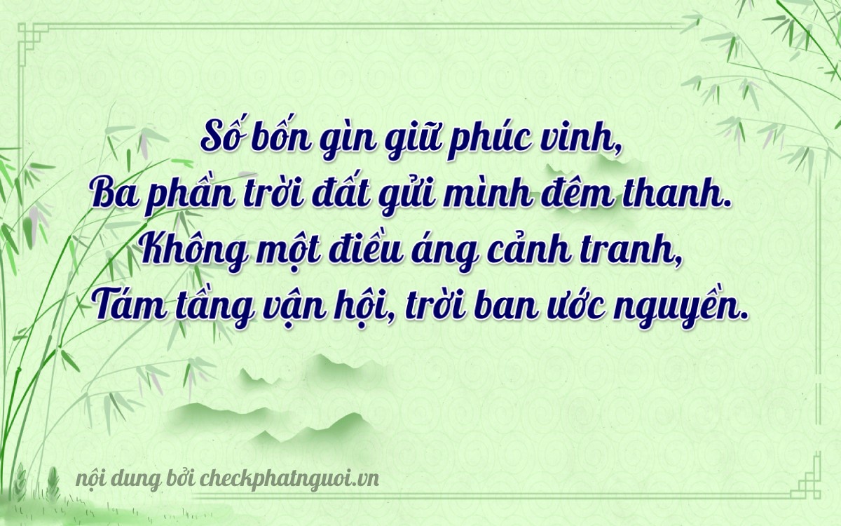 Bài thơ ý nghĩa cho <b>biển số 15K-43018</b> tại website checkphatnguoi.vn