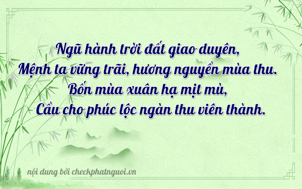Bài thơ ý nghĩa cho <b>biển số 15K-45556</b> tại website checkphatnguoi.vn