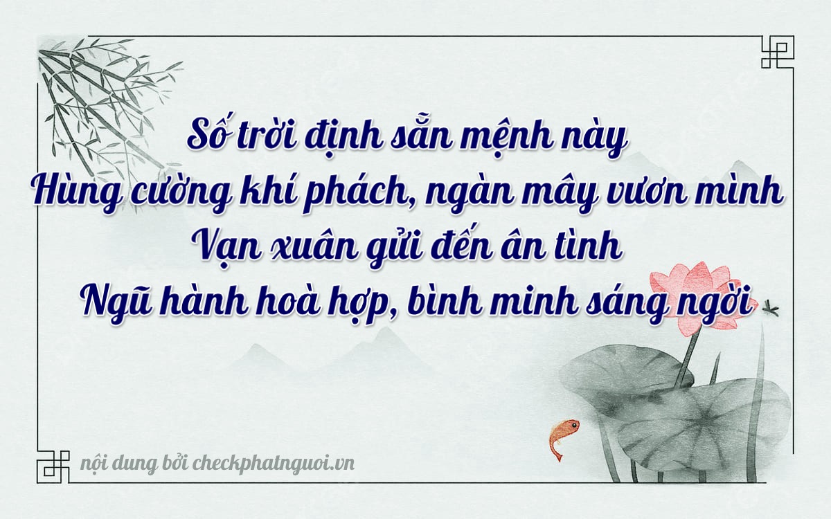 Bài thơ ý nghĩa cho <b>biển số 15K-52287</b> tại website checkphatnguoi.vn