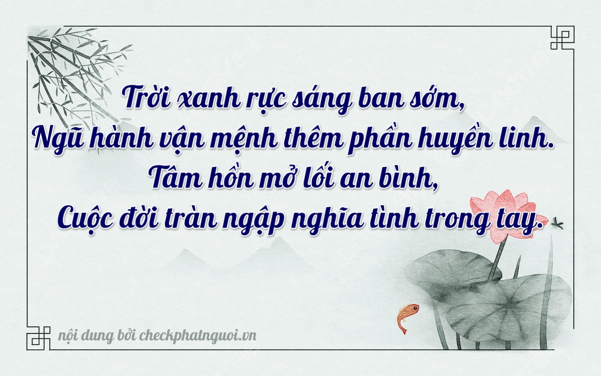 Bài thơ ý nghĩa cho <b>biển số 15K-52816</b> tại website checkphatnguoi.vn