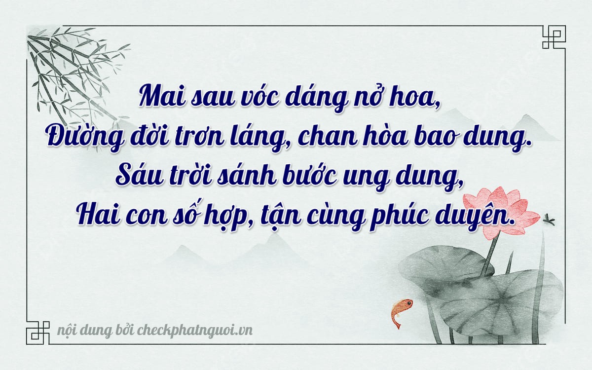 Bài thơ ý nghĩa cho <b>biển số 15K-56022</b> tại website checkphatnguoi.vn