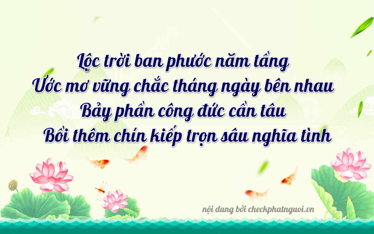Bài thơ ý nghĩa cho <b>biển số 15K-56879</b> tại website checkphatnguoi.vn