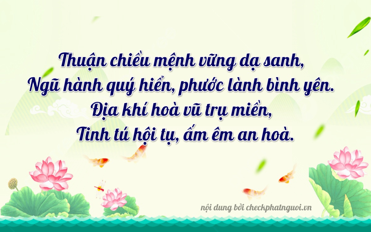 Bài thơ ý nghĩa cho <b>biển số 15K-79868</b> tại website checkphatnguoi.vn