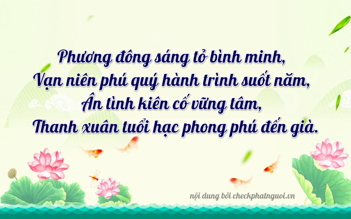 Bài thơ ý nghĩa cho <b>biển số 15K-9720</b> tại website checkphatnguoi.vn