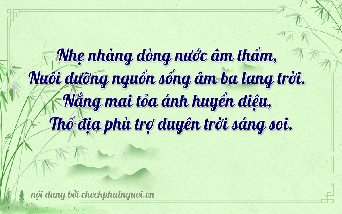 Bài thơ ý nghĩa cho <b>biển số 15L1-05277</b> tại website checkphatnguoi.vn