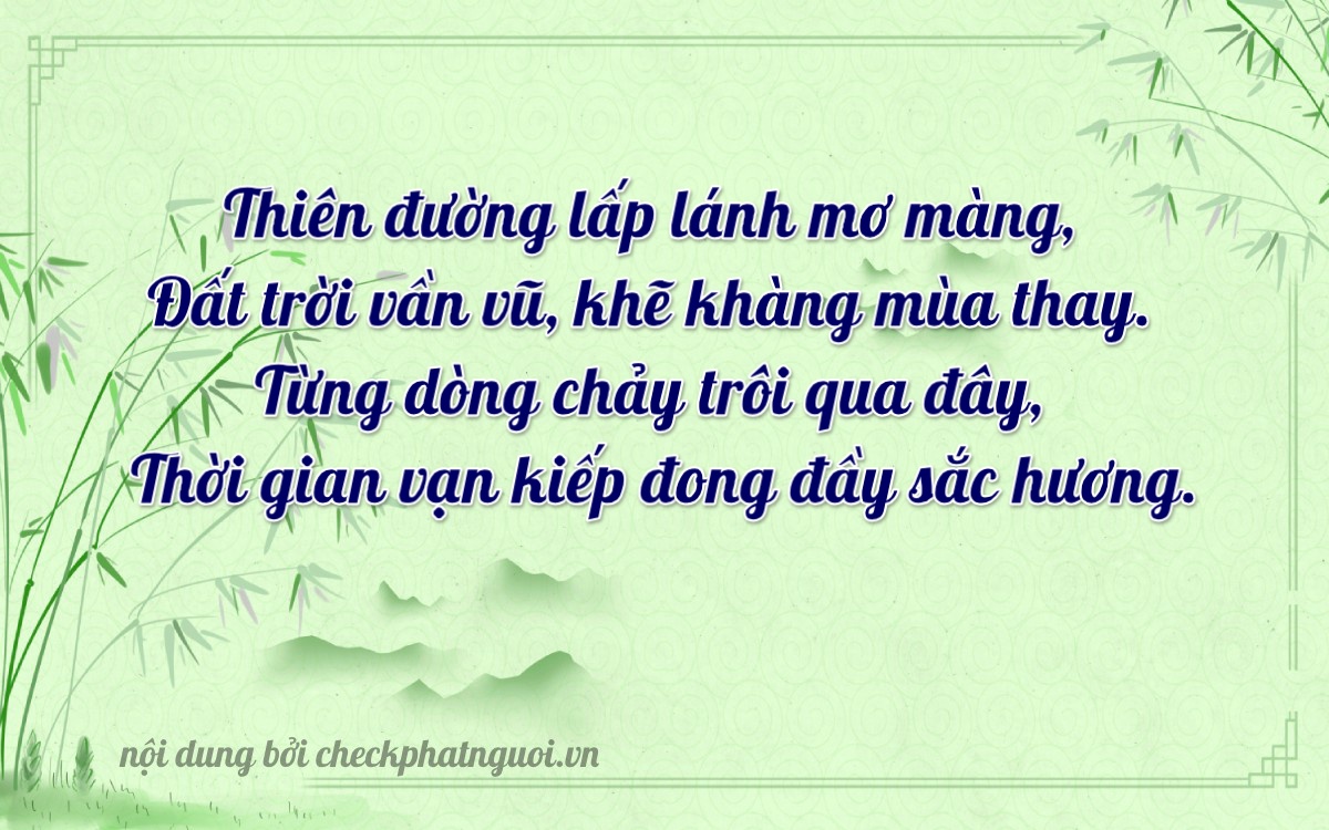 Bài thơ ý nghĩa cho <b>biển số 15P1-03229</b> tại website checkphatnguoi.vn