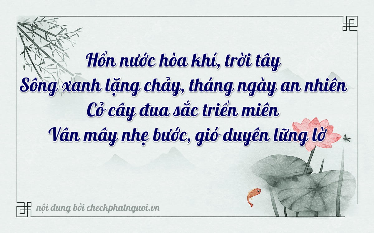 Bài thơ ý nghĩa cho <b>biển số 15P1-03327</b> tại website checkphatnguoi.vn