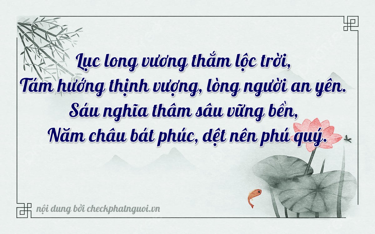 Bài thơ ý nghĩa cho <b>biển số 16F-68655</b> tại website checkphatnguoi.vn