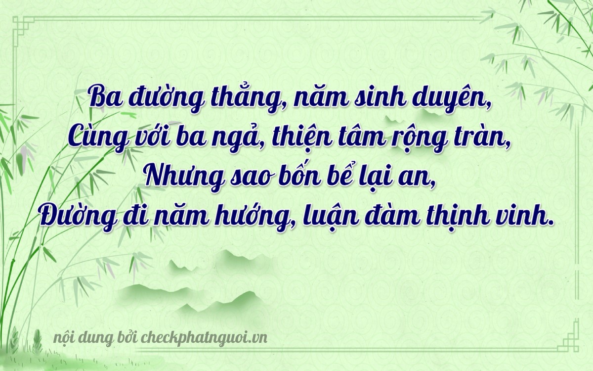 Bài thơ ý nghĩa cho <b>biển số 16M-32345</b> tại website checkphatnguoi.vn