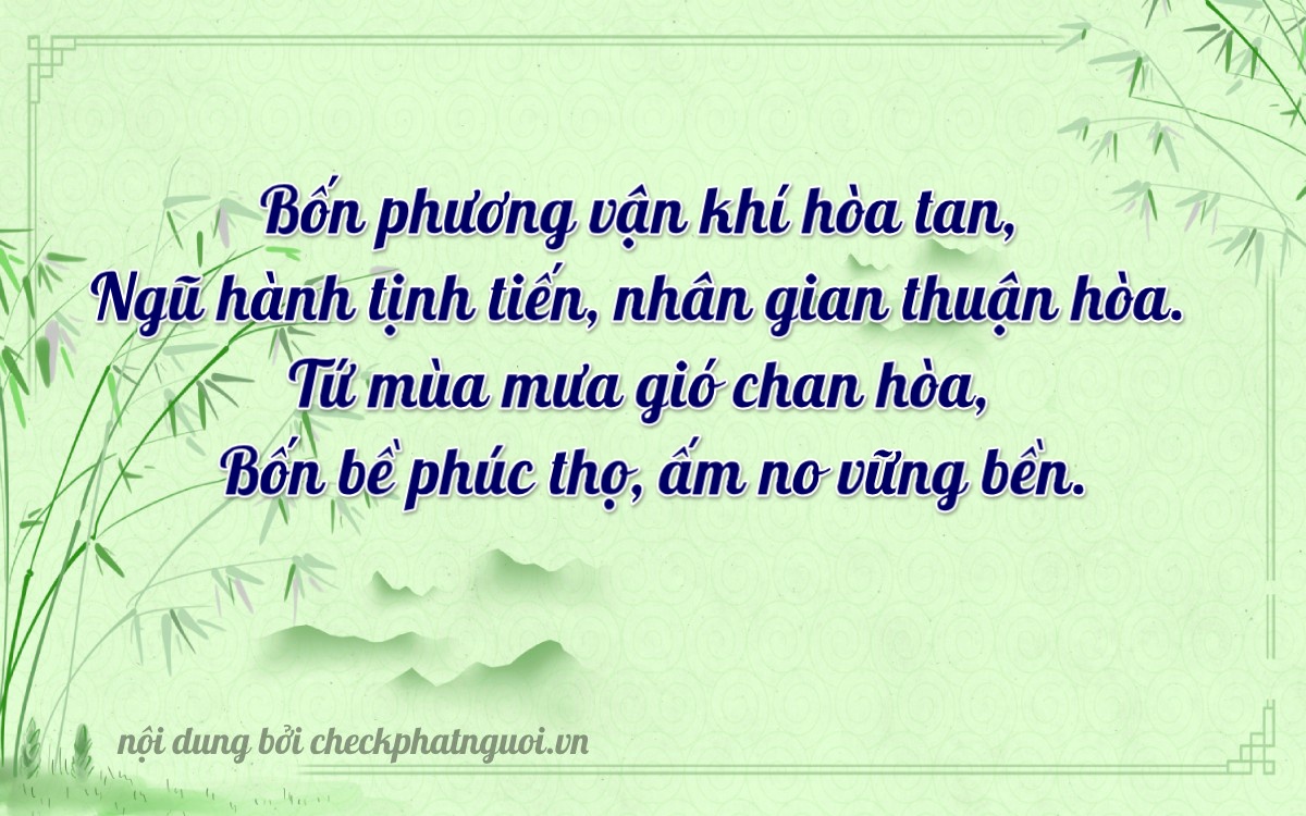 Bài thơ ý nghĩa cho <b>biển số 16P-99444</b> tại website checkphatnguoi.vn