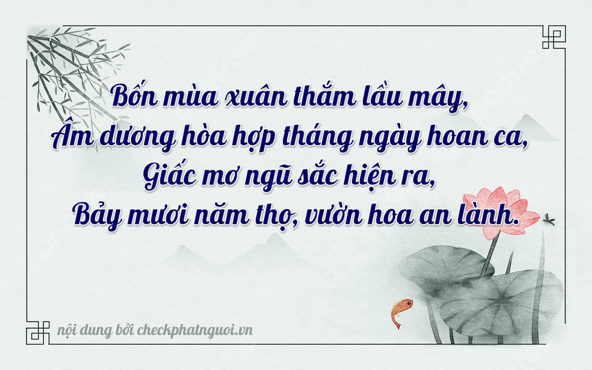 Bài thơ ý nghĩa cho <b>biển số 17A-04375</b> tại website checkphatnguoi.vn