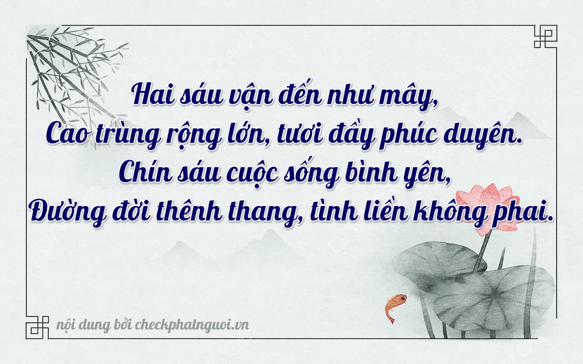 Bài thơ ý nghĩa cho <b>biển số 17A-26696</b> tại website checkphatnguoi.vn