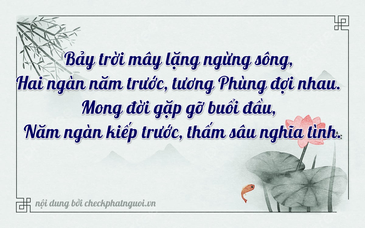 Bài thơ ý nghĩa cho <b>biển số 17A-72157</b> tại website checkphatnguoi.vn