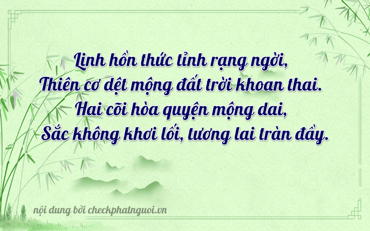 Bài thơ ý nghĩa cho <b>biển số 17AA-03244</b> tại website checkphatnguoi.vn