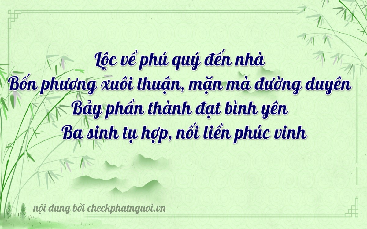 Bài thơ ý nghĩa cho <b>biển số 17AA-04673</b> tại website checkphatnguoi.vn