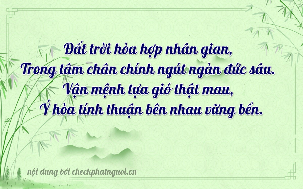 Bài thơ ý nghĩa cho <b>biển số 17AA-44527</b> tại website checkphatnguoi.vn