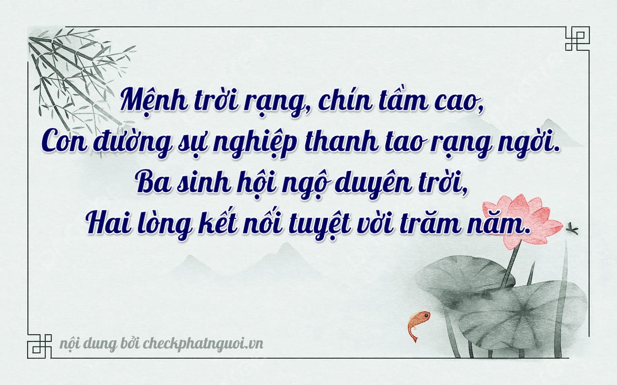 Bài thơ ý nghĩa cho <b>biển số 17AE-00932</b> tại website checkphatnguoi.vn