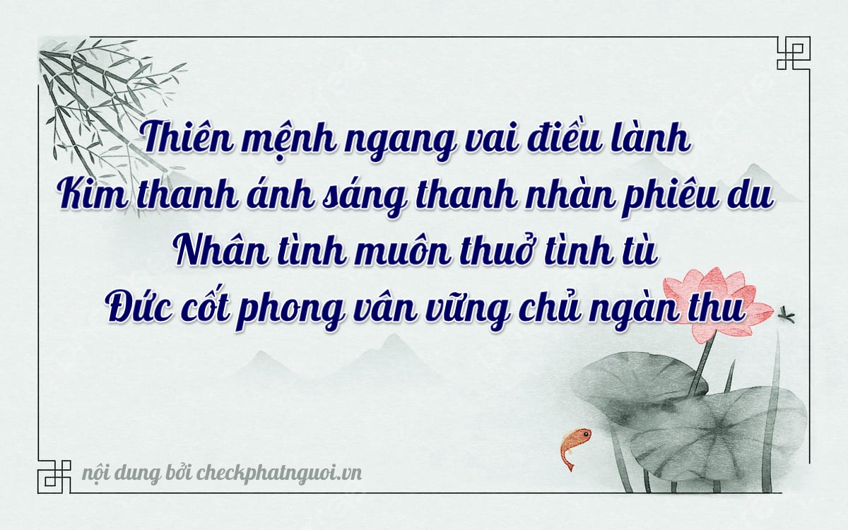 Bài thơ ý nghĩa cho <b>biển số 17B4-09988</b> tại website checkphatnguoi.vn