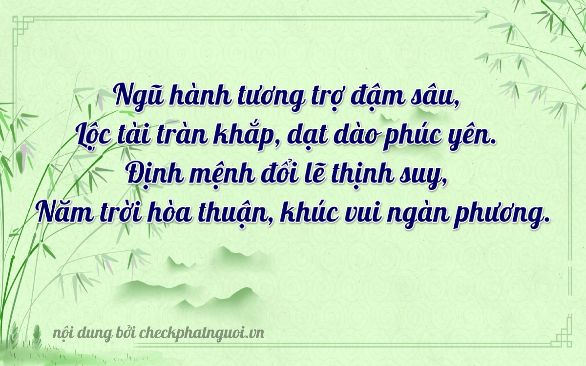 Bài thơ ý nghĩa cho <b>biển số 17B8-55505</b> tại website checkphatnguoi.vn