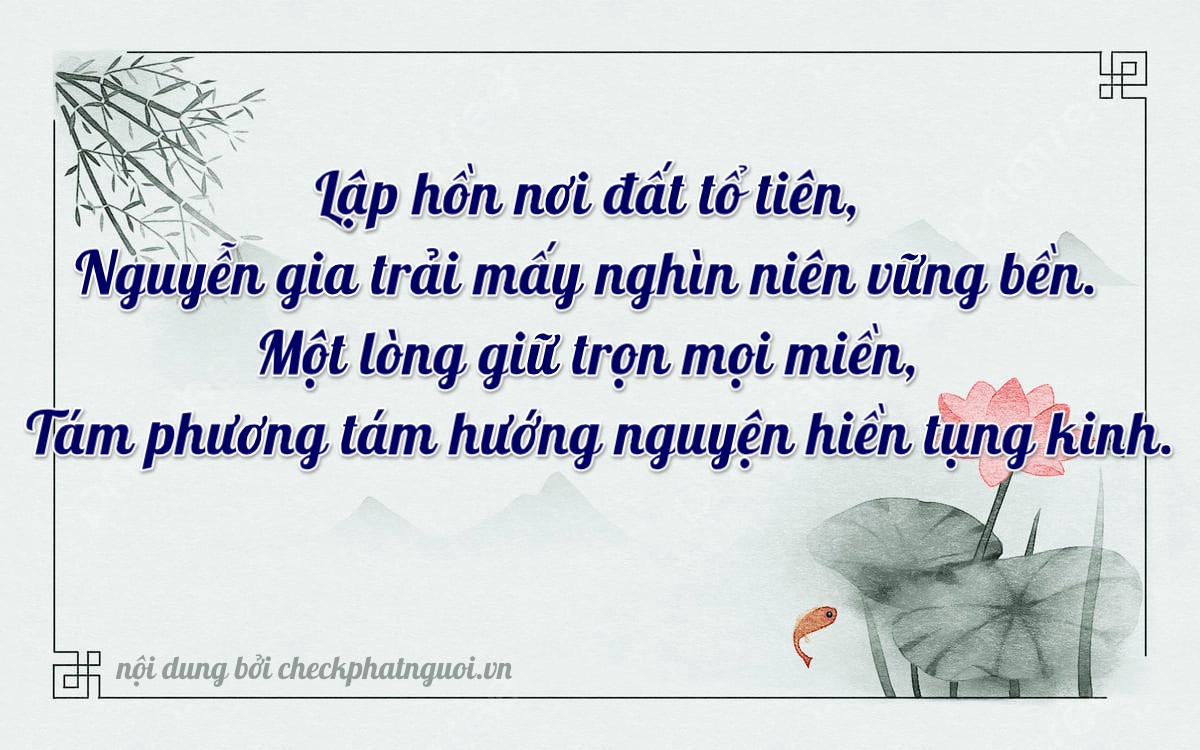 Bài thơ ý nghĩa cho <b>biển số 17B9-16108</b> tại website checkphatnguoi.vn