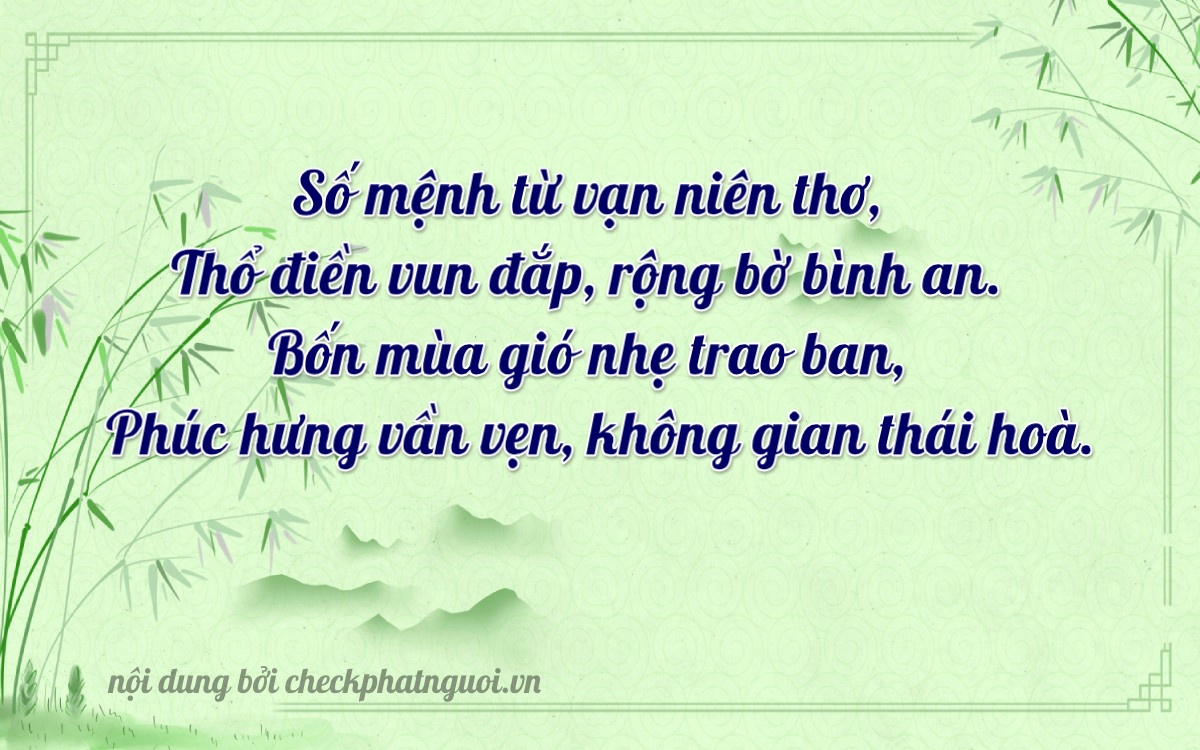 Bài thơ ý nghĩa cho <b>biển số 17B9-19044</b> tại website checkphatnguoi.vn