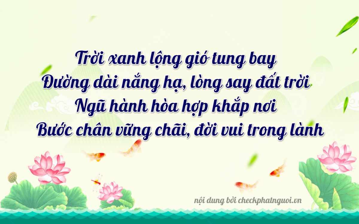 Bài thơ ý nghĩa cho <b>biển số 17B9-19140</b> tại website checkphatnguoi.vn