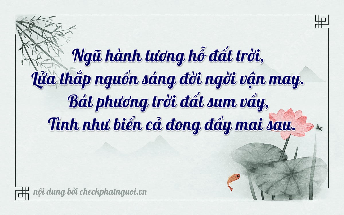 Bài thơ ý nghĩa cho <b>biển số 17C-18470</b> tại website checkphatnguoi.vn