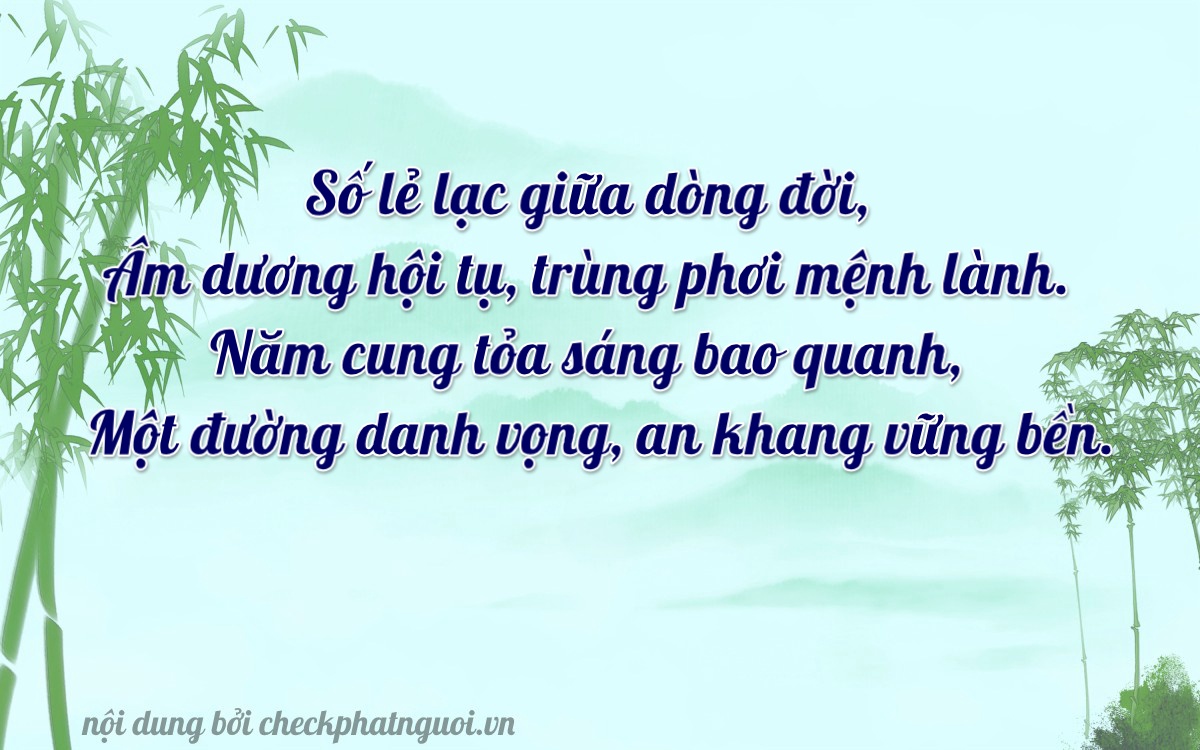 Bài thơ ý nghĩa cho <b>biển số 18A-13579</b> tại website checkphatnguoi.vn