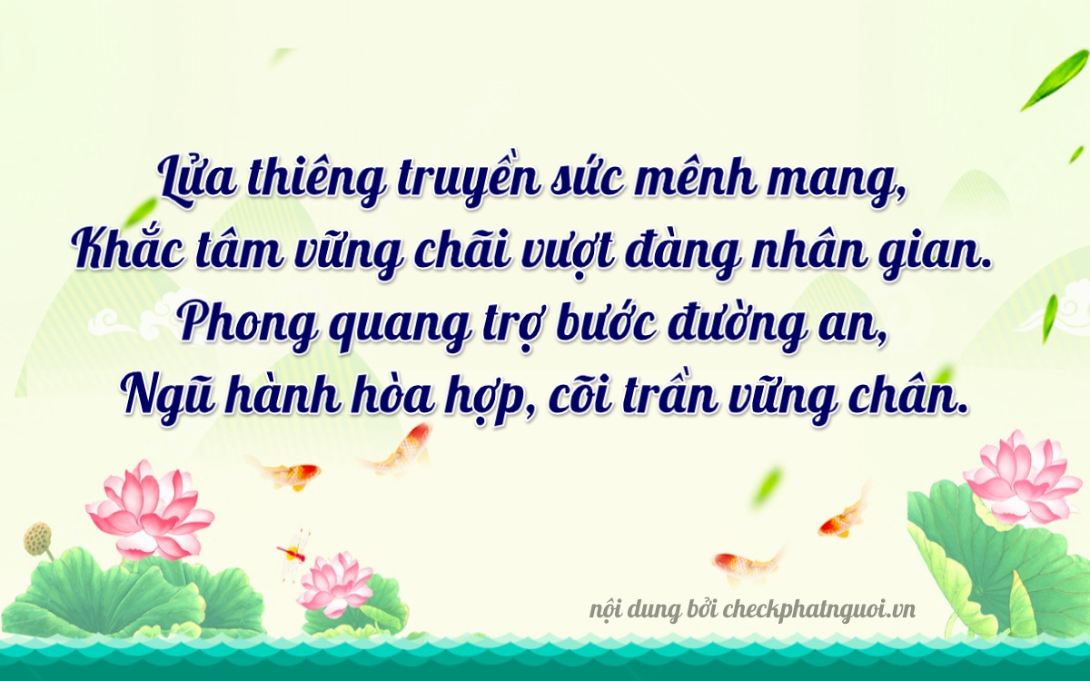 Bài thơ ý nghĩa cho <b>biển số 18A-32248</b> tại website checkphatnguoi.vn