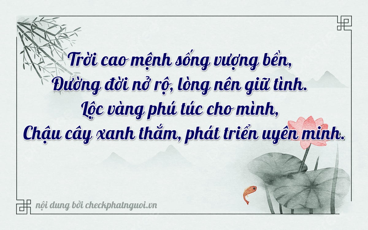 Bài thơ ý nghĩa cho <b>biển số 18A-40672</b> tại website checkphatnguoi.vn