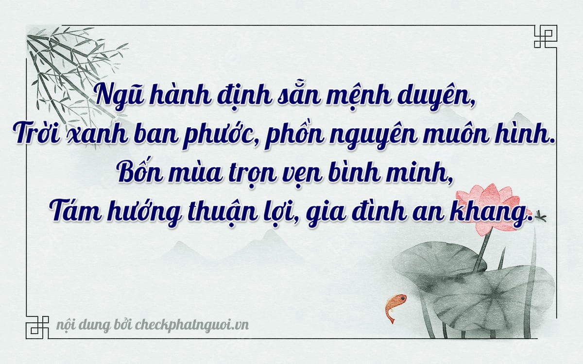 Bài thơ ý nghĩa cho <b>biển số 18A-42816</b> tại website checkphatnguoi.vn