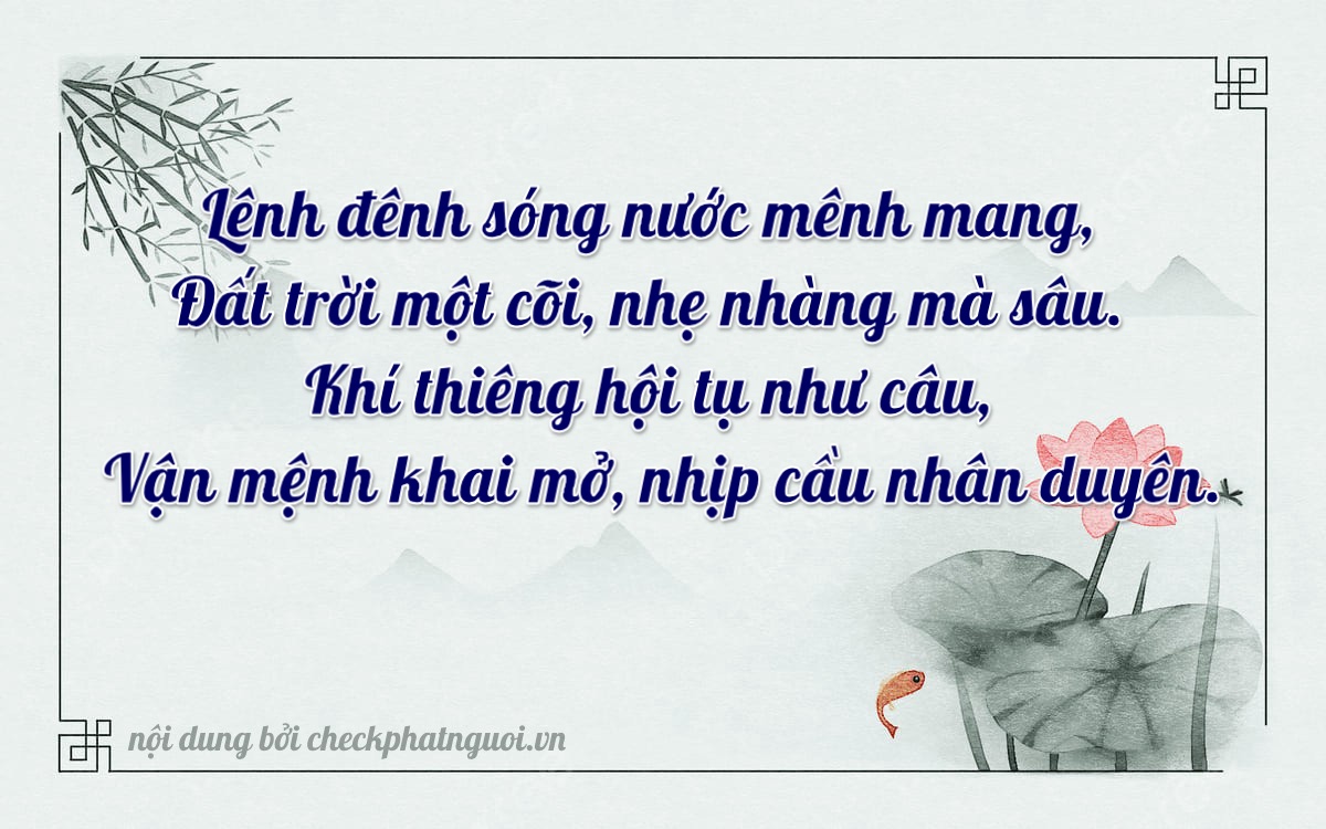 Bài thơ ý nghĩa cho <b>biển số 18A-59827</b> tại website checkphatnguoi.vn