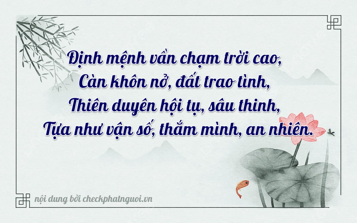 Bài thơ ý nghĩa cho <b>biển số 18A-71757</b> tại website checkphatnguoi.vn