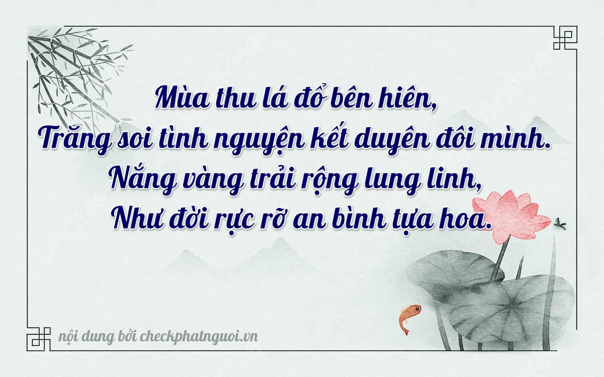 Bài thơ ý nghĩa cho <b>biển số 18AA-15257</b> tại website checkphatnguoi.vn